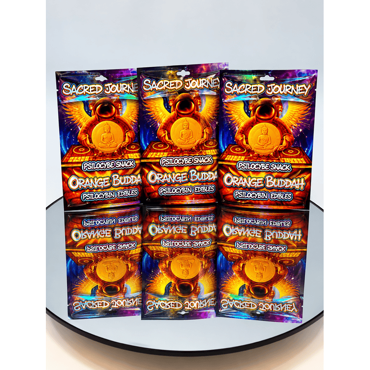 Sacred Journey Orange Buddah Citrus Trip Mushroom Tablet 2750mg