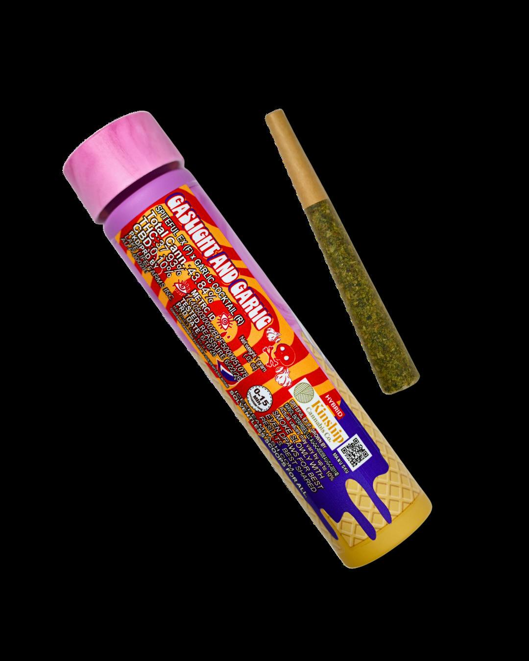 Gaslight and Garlic Infused Rosin Pre-Roll cannabis product