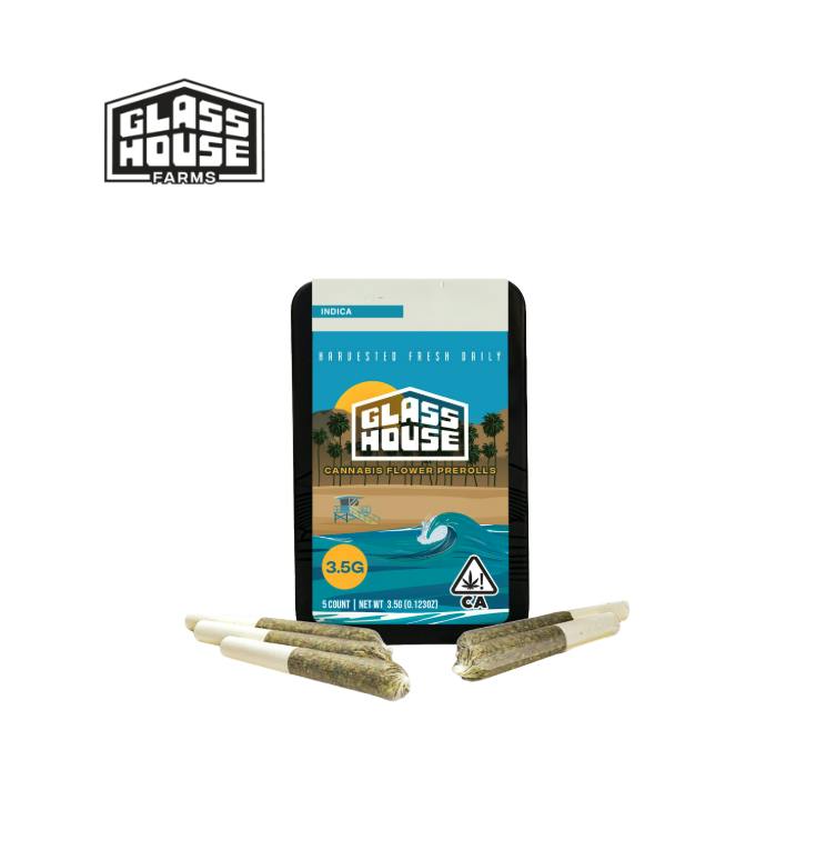 BLACK GARLIC GELATO 3.5G 5 PACK PREROLLS