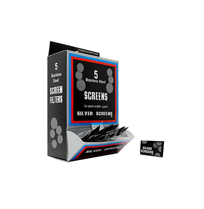 STAINLESS STEEL 5 PACK SCREENS