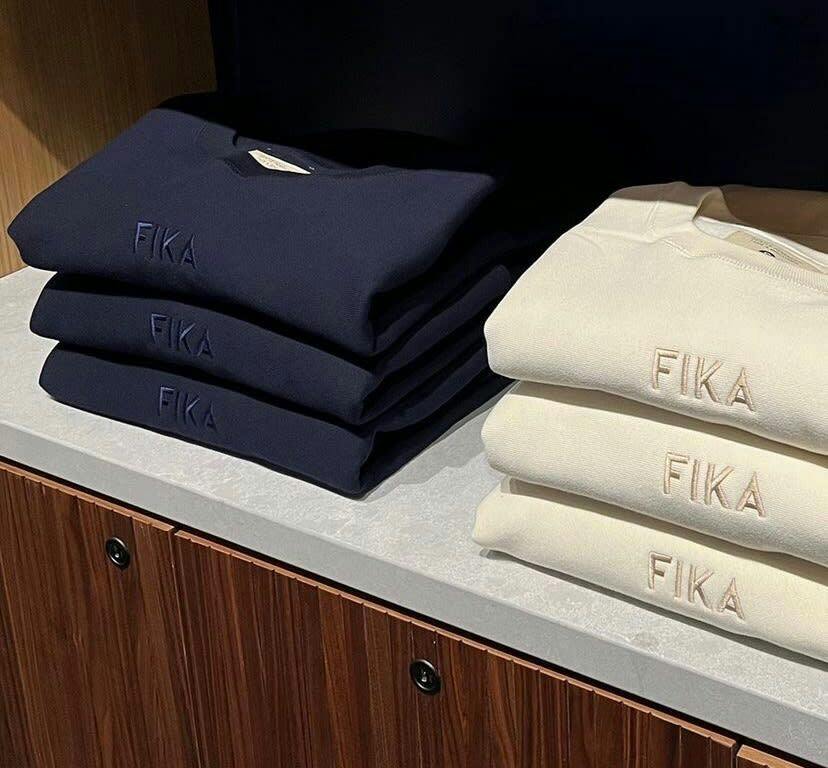 FIKA Bone Crewneck - Large