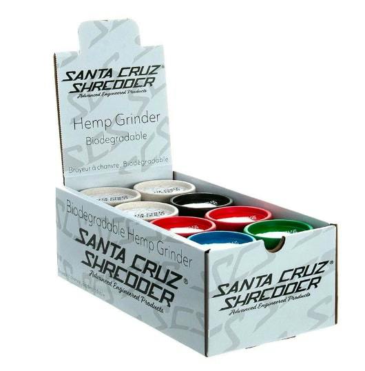 2-Piece Assorted Hemp Grinder by Santa Cruz Shredder
