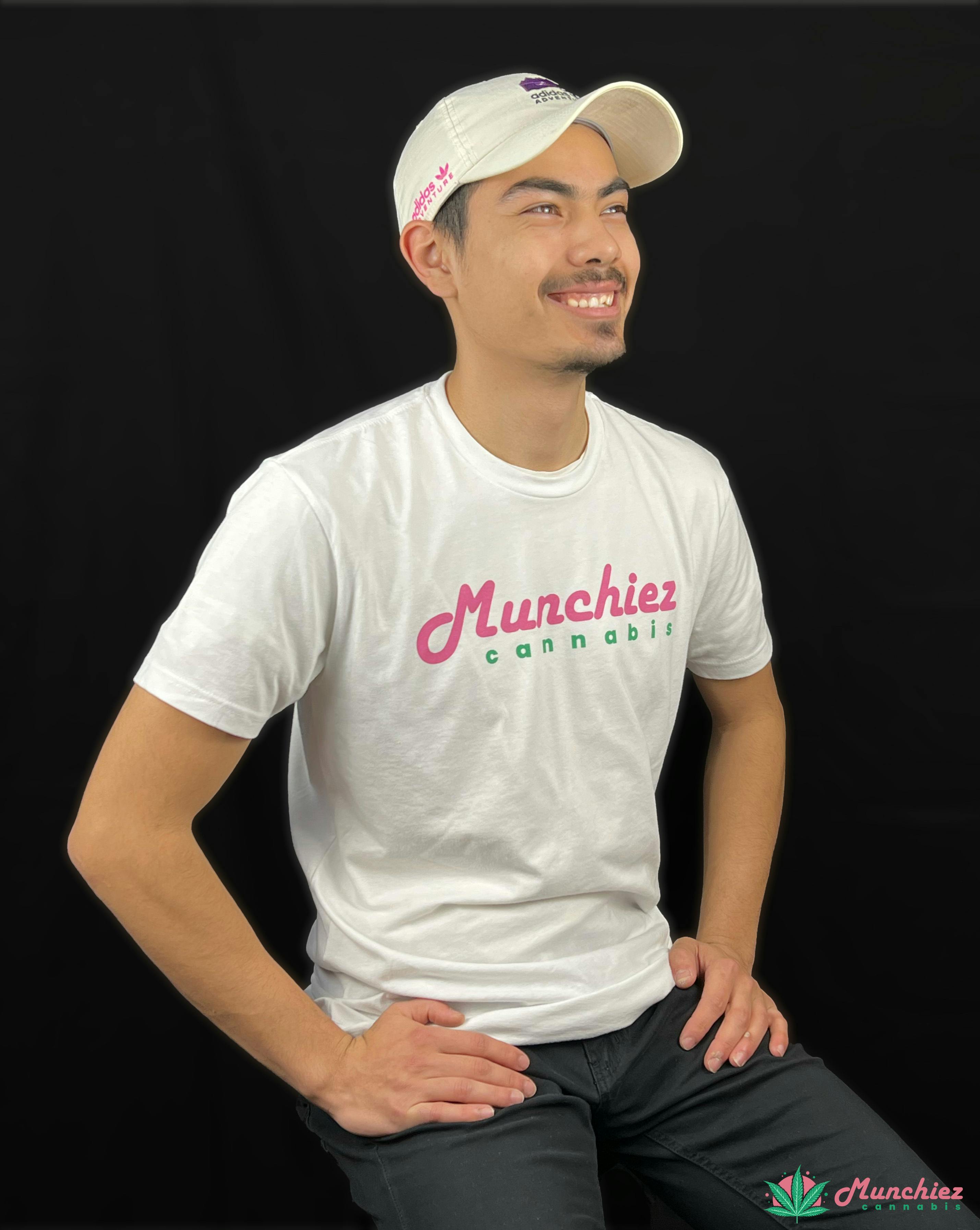 Munchiez Cannabis T-Shirt - White