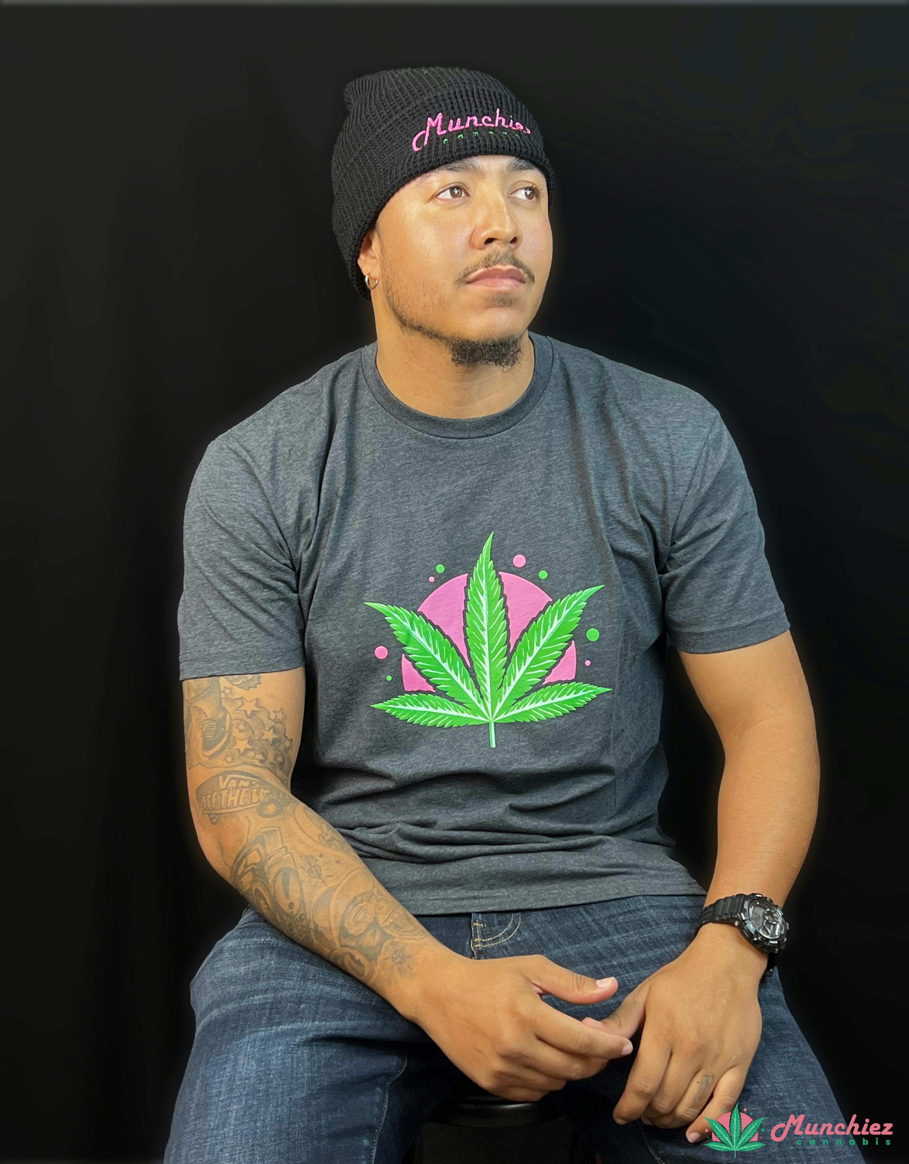 Munchiez Gray Logo T-Shirt