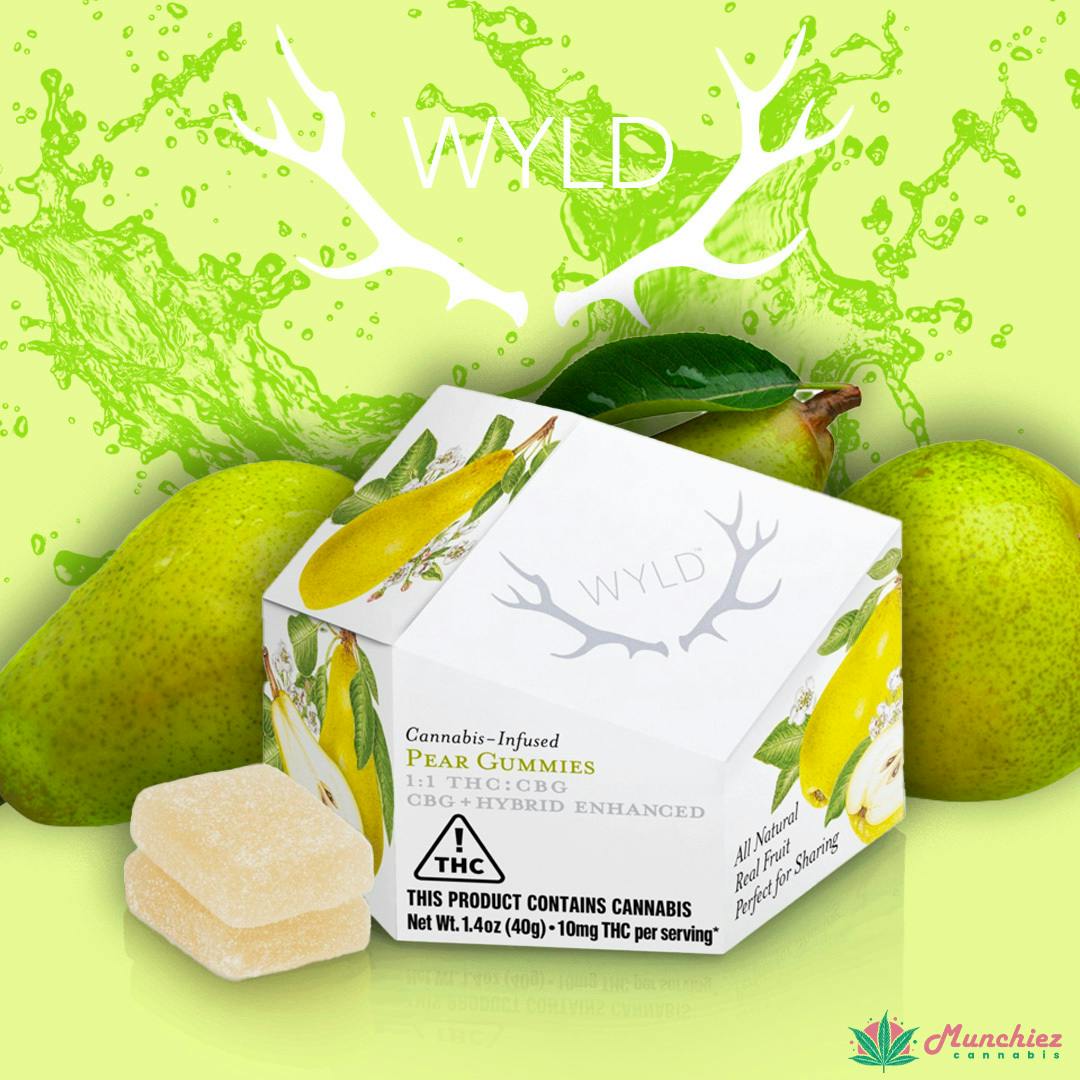 Gummies - Pear 1:1 THC:CBG