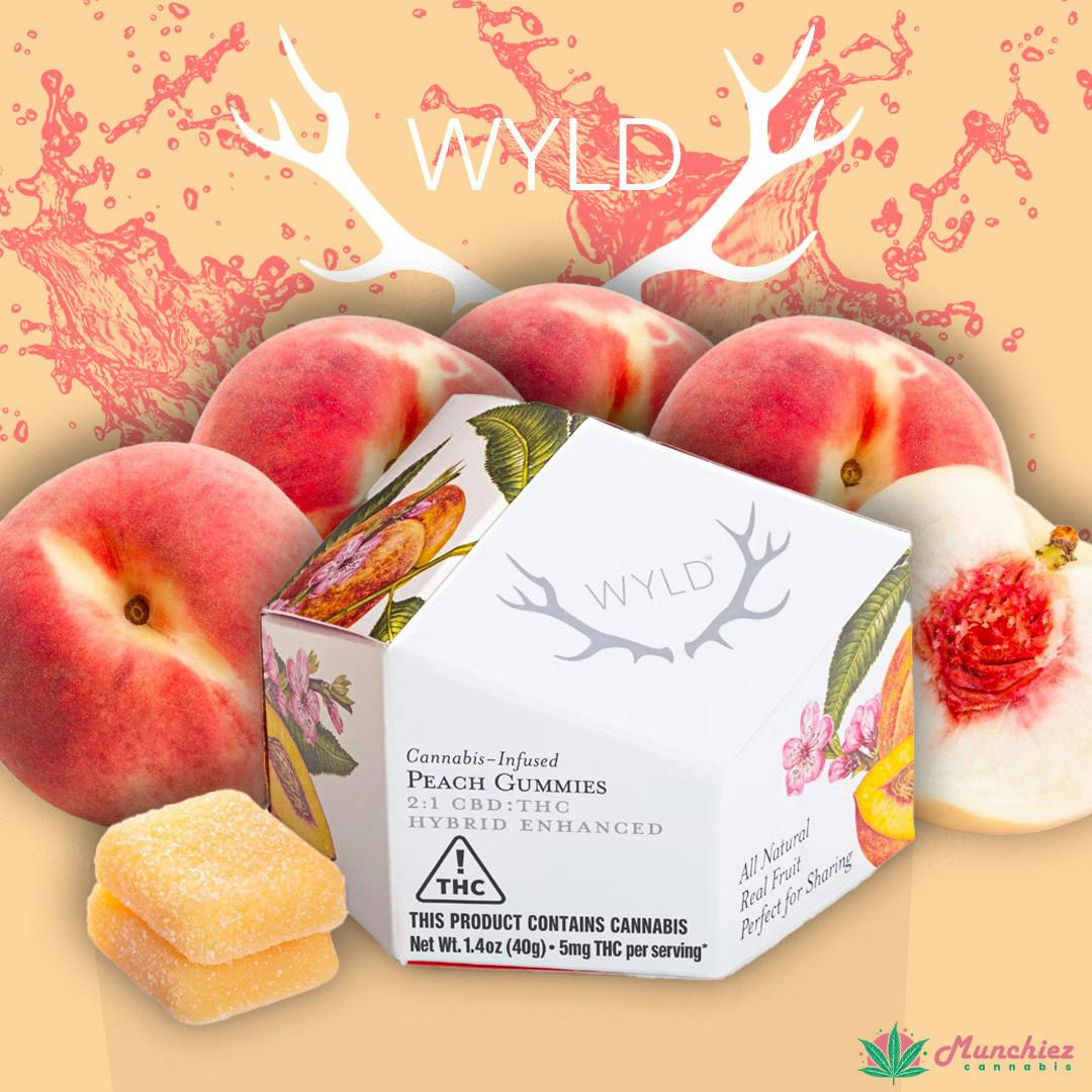 Gummies - Peach 2:1 CBD:THC