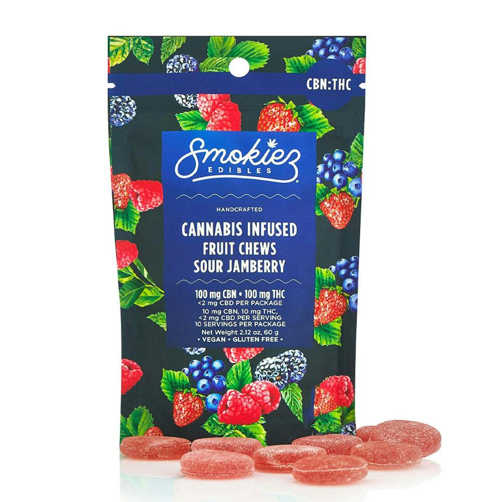 Gummies - Sour Jamberry 1:1 THC:CBN