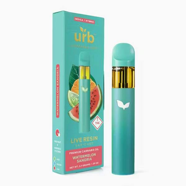 2.7g Live Resin Vape - Watermelon Sangria