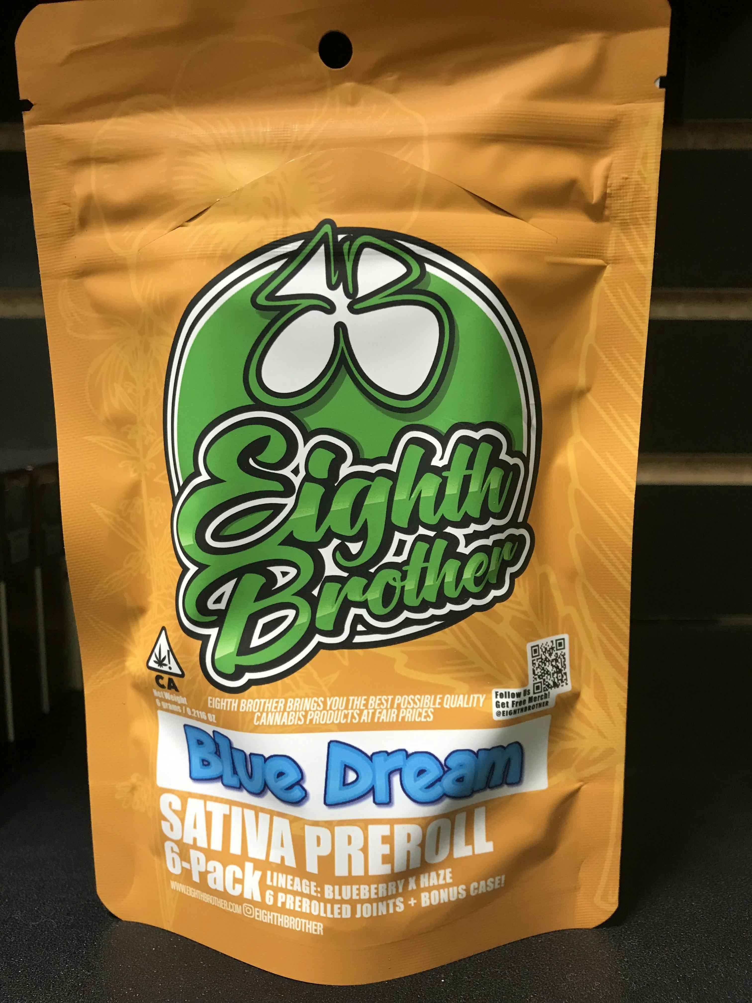 Eighth Brothers - Pre-roll 6-pack - Blue Dream (S)