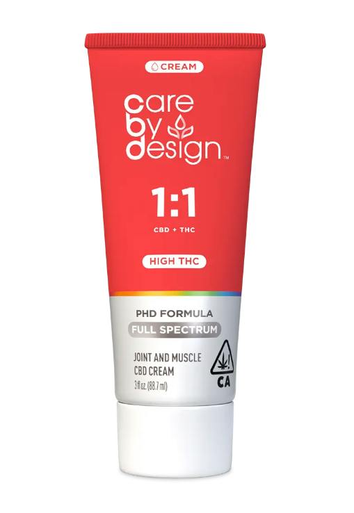 Care By Design | 1:1 Full Spectrum CBD Joint and Muscle Cream 1oz