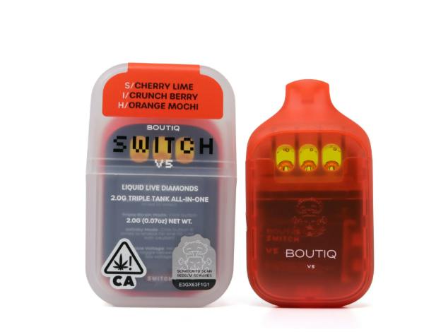 BTQ - Cherry Lime x Crunch Berry x Orange Mochi - 1G AIO