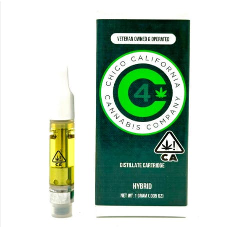 C4 - Bubba Kush - Indica - Distillate Cartridge - 1G at Westwood Cannabis Stop