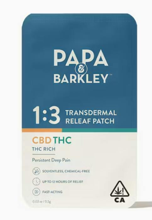 P&B: 15mL 1:3 CBD/THC Balm: Releaf