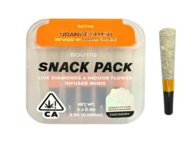 BTQ - Orange Slush - Infused Prerolls