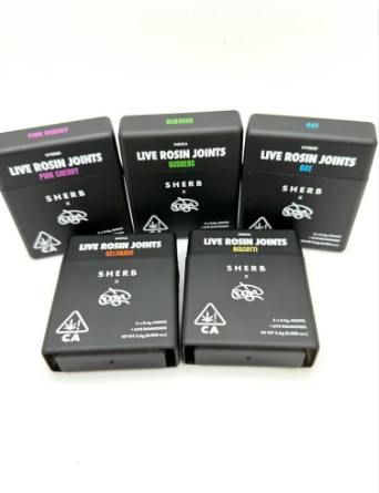 Sherb X Doja - Lemon Sherb - Infused Prerolls