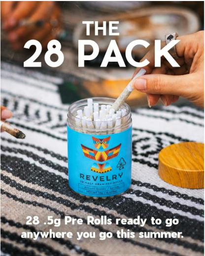 28-Pack Prerolls (.5g each) | 14g | S | Mango Madness