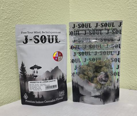 J-Soul 1/2 Oz Ameretto Di Limon