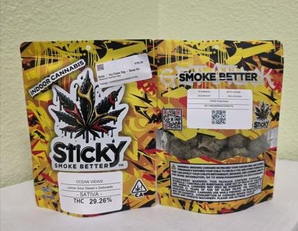 Sticky - 14g Flower Bag - Ocean Views