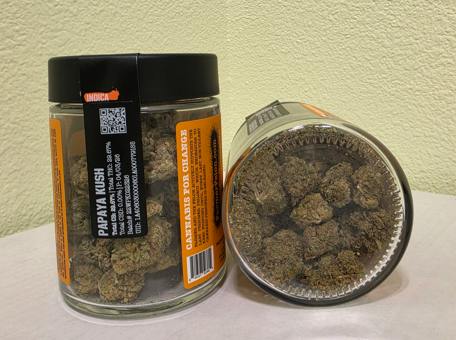 Farmer and the Felon | Flower Papaya Kush Jar 1oz