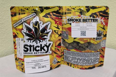 Sticky - 14g Flower Bag - Purple Sunset