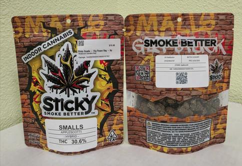 Sticky Smalls - 14g Flower Bag - Applescotti