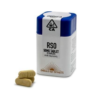 50mg Tablets - Indica - OG Kush - 1000mg Package