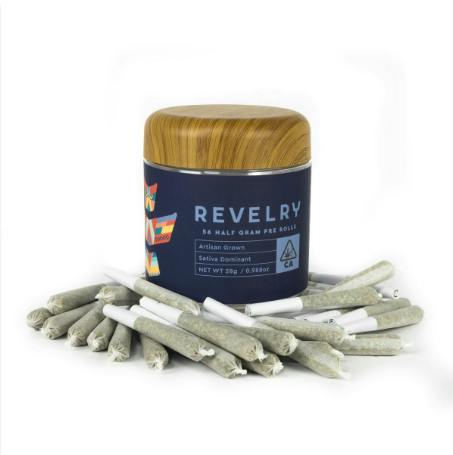 56-Pack Prerolls (.5g each) | 28g | S | Blackberry Lemonade, Revelry Supply Inc.