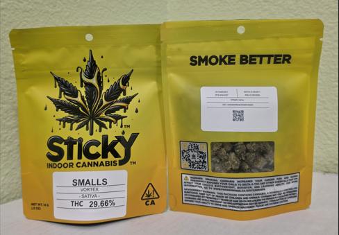 Sticky Smalls - 14g Flower Bag - Vortex