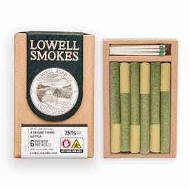 Lowell Smokes - A Shore Thing / Sativa Blend - 6pk Pre Rolls - 3.5g