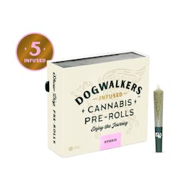 Dogwalkers - Afternoon Delight #4 - 5pk Infused Pre Rolls - 2.25g