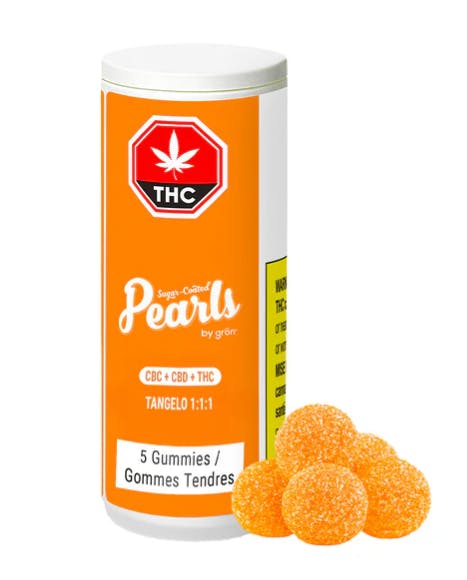 Tangelo 1:1:1 CBC:CBD:THC Gummies - 5 Pack