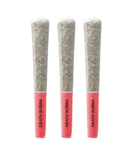 Death Bubba Pre Rolls - Indica - 3x0.5g