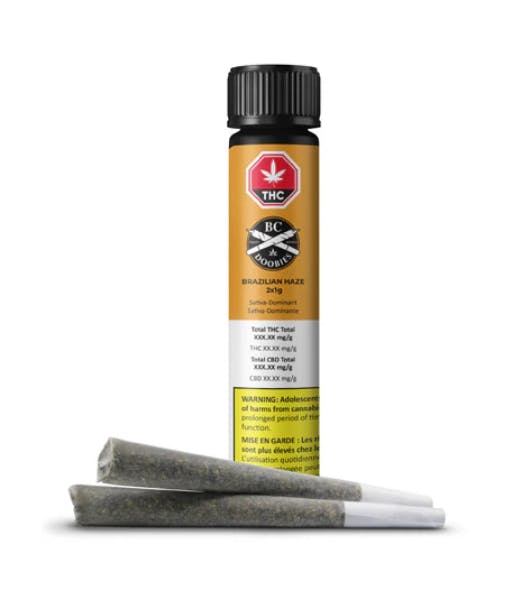 Brazilian Haze Pre Rolls - Sativa - 2x1g