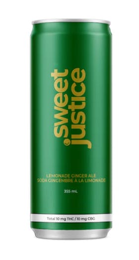 Lemonade Ginger Ale CBG 1:1 - 10mg THC & CBG