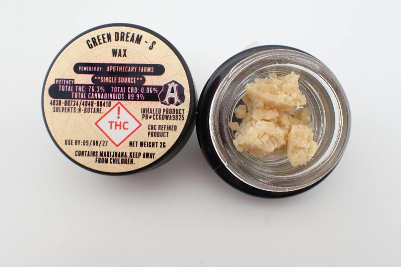 Green Dream Wax - S 2G