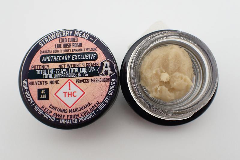 Strawberry Mead Live Hash Rosin Baller - I 4G
