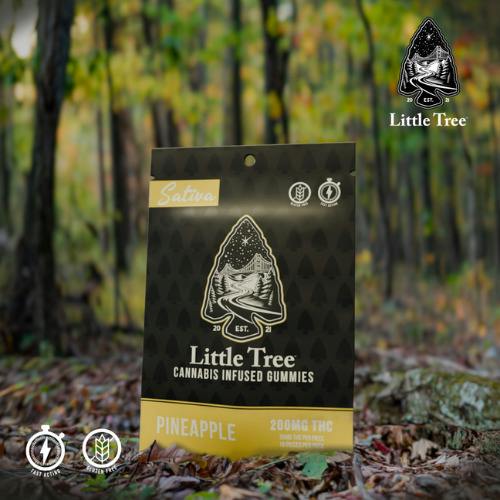 Little Tree - Pineapple 200mg Gummies