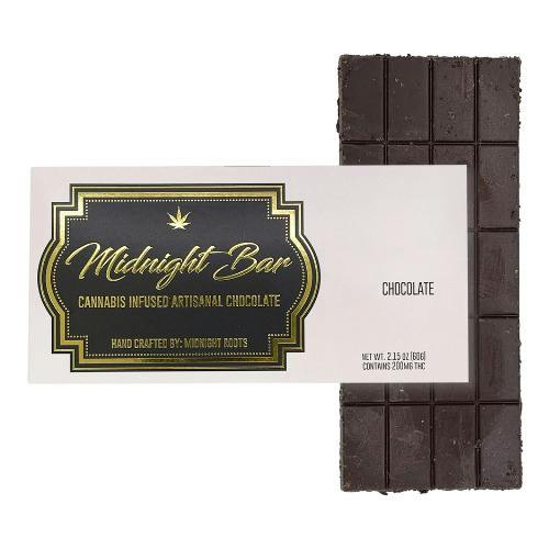 Midnight Roots - Jivin Java Milk Chocolate 200mg Chocolate Bar