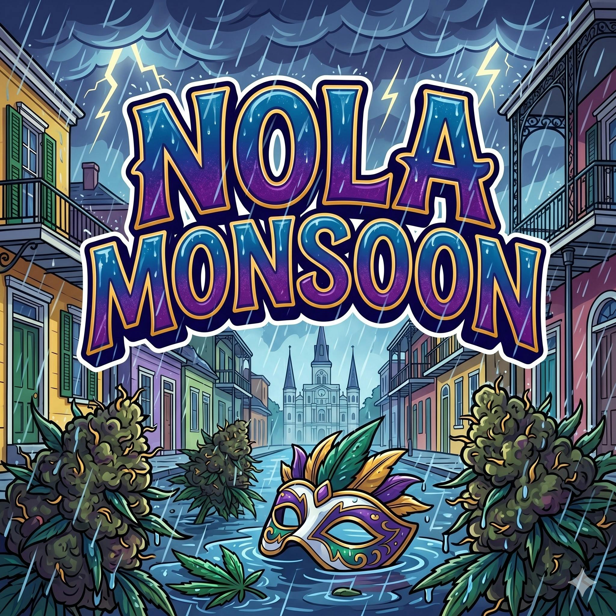Glorious Cannabis Company | Nola Monsoon | Flower | 3.5g by Glorious Cannabis Company