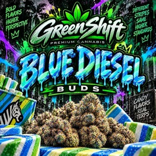 Green Shift - Blue Diesel - Buds
