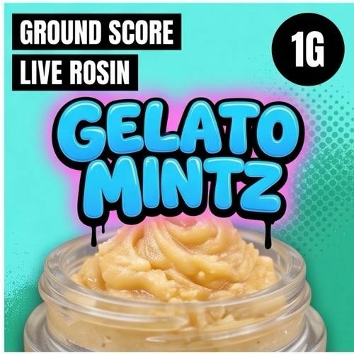 Ground Score - Gelato Mintz 1G Live Rosin