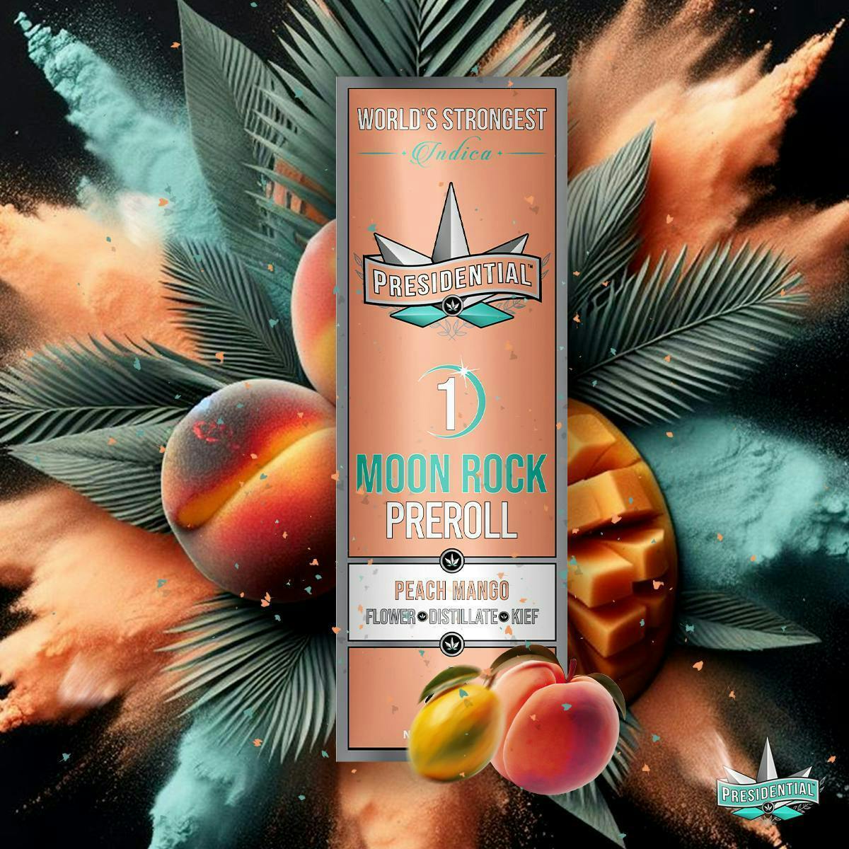 Peach Mango | Moon Rock Infused Joint | 1g