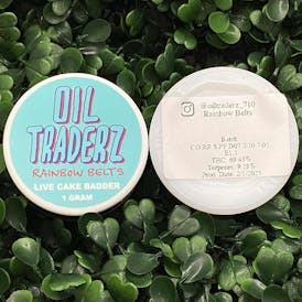 Oil Traderz - 1g Live Resin Cake Batter - Rainbow Belts
