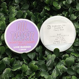 Oil Traderz - 1g Live Resin Cake Batter - Sweeties X Cherry Stout