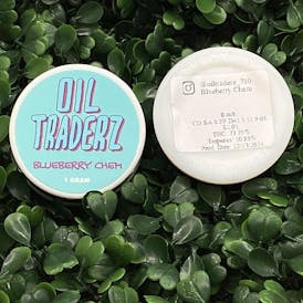 Oil Traderz - 1g Live Resin Cake Batter - Blueberry Chem