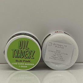 Oil Traderz - 1g Live Resin Cake Batter - Blue Funk