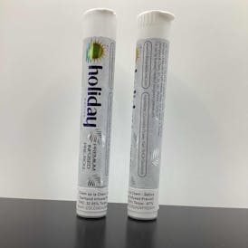 Holiday - 1G Diamond Infused Pre-Roll - Chem De La Chem