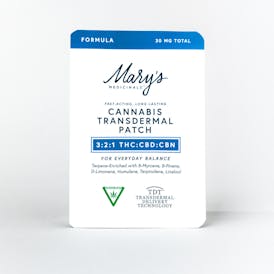 Mary's Medicinals | 30mg | Transdermal 1:1:1 | Formula