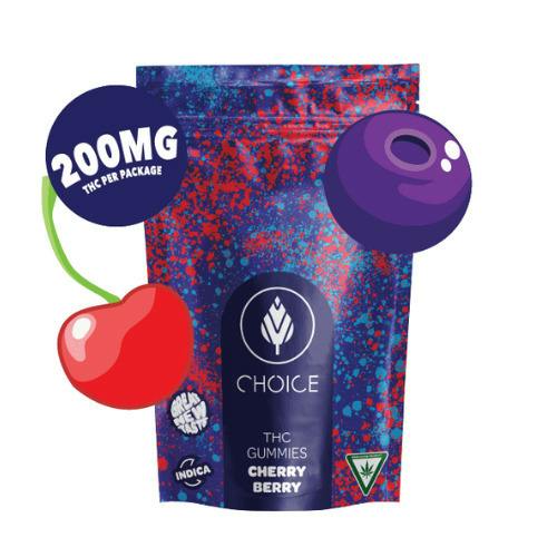 Choice 200mg Gummies Grandaddy Grape