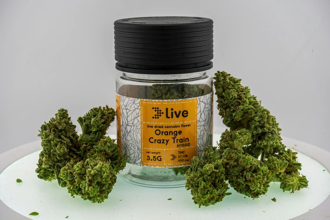 Live - Orange Crazy Train - Flower